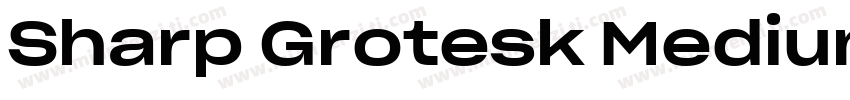 Sharp Grotesk Medium字体转换